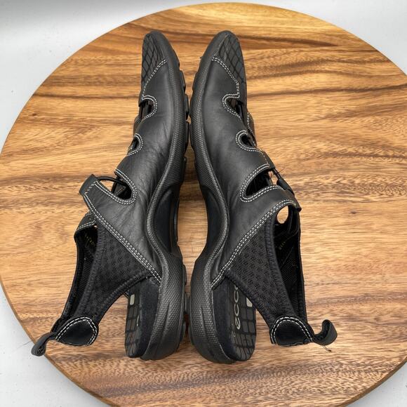 ECCO Sandals Womens Size 9 /40 Black Open Toe Slingback Casual Comfort Walking - Picture 6 of 10